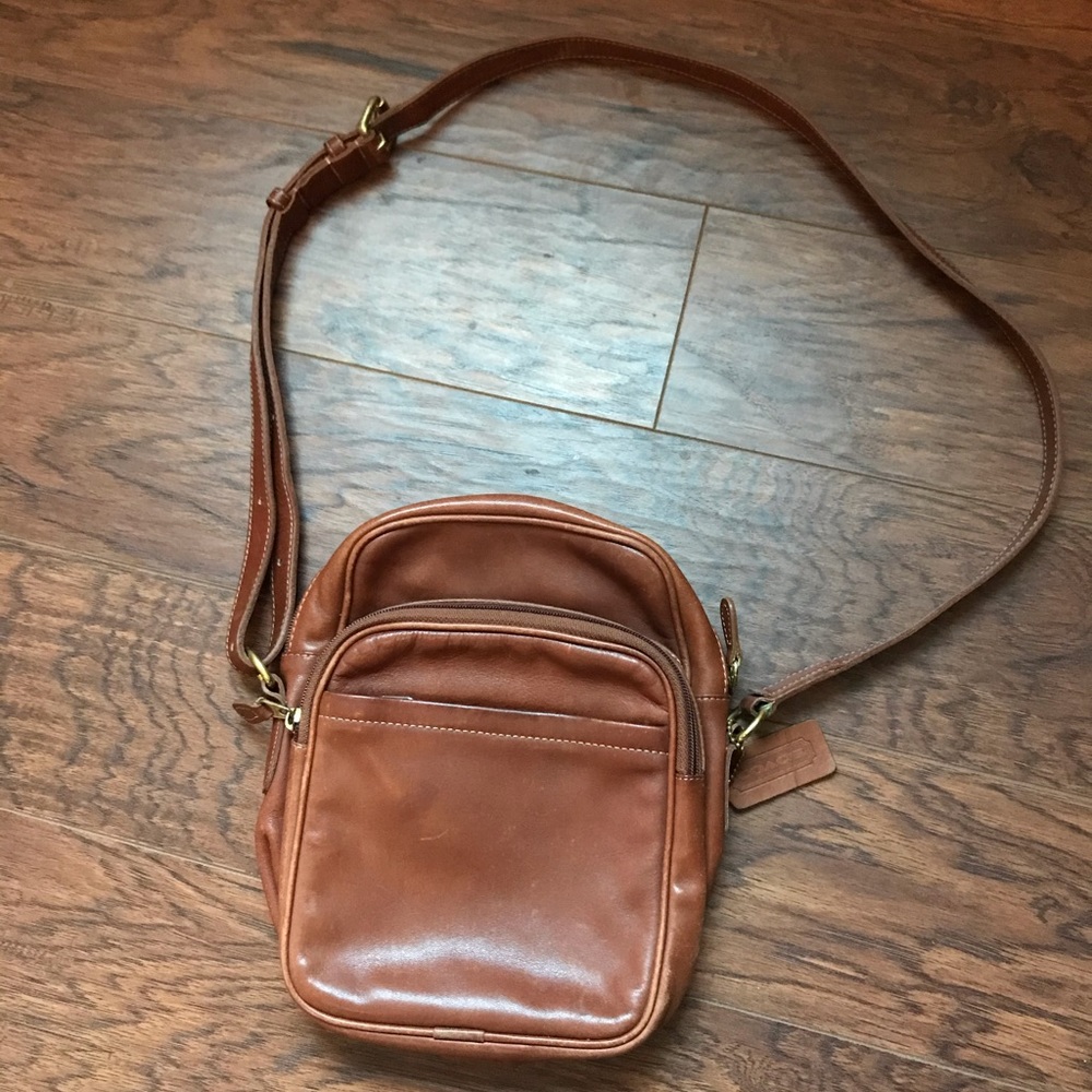 Coach CrossBody Bag/Satchel/Purse Leather Vintage